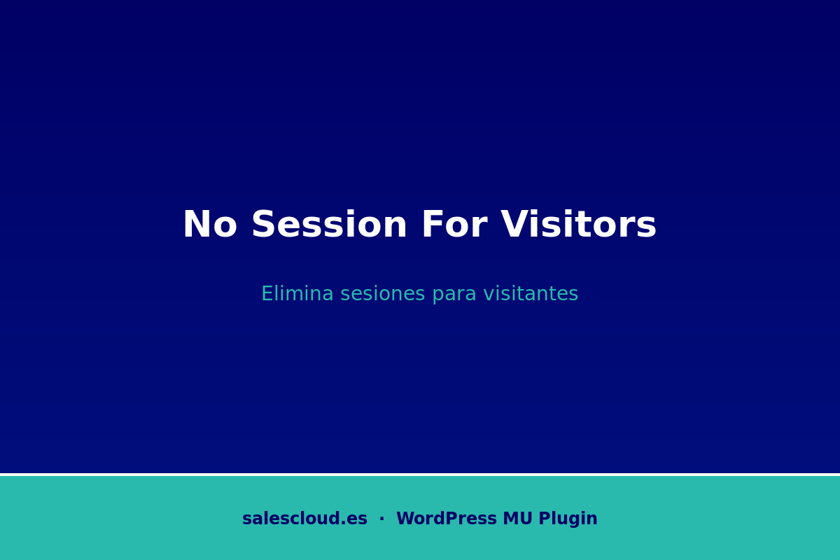 SalesCloud No Session For Visitors