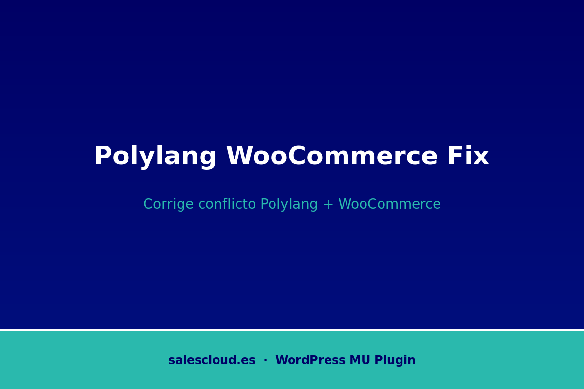 SalesCloud Polylang WooCommerce Fix