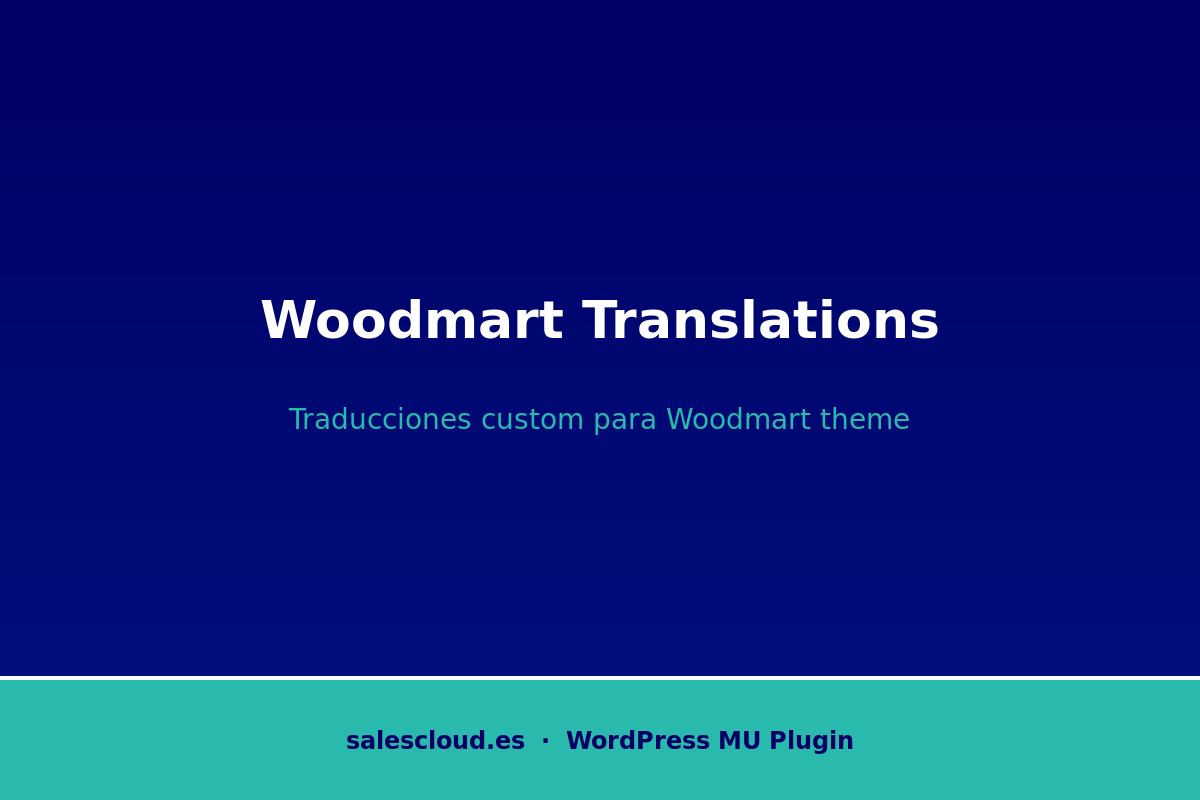 SalesCloud Woodmart Translations